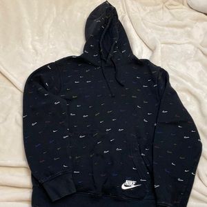 Nike swoosh hoodie - small